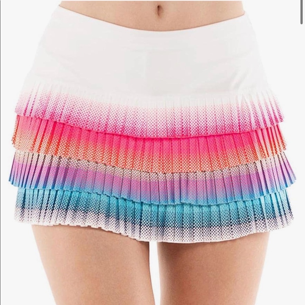 Lucky In Love Shock Wave Pleated
Women's Tennis Skirt